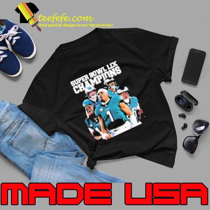 Super Bowl LIX Champions Philadelphia Eagles Player Unisex