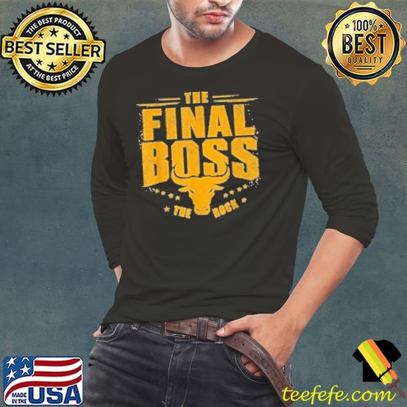 The Final Boss The Rock Long Sleeve Tee