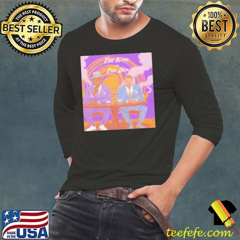 The King and the Don Lebron James and Luka Doncic Long Sleeve Tee