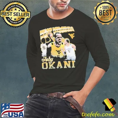 Toby Okani West Virginia 90s shirt