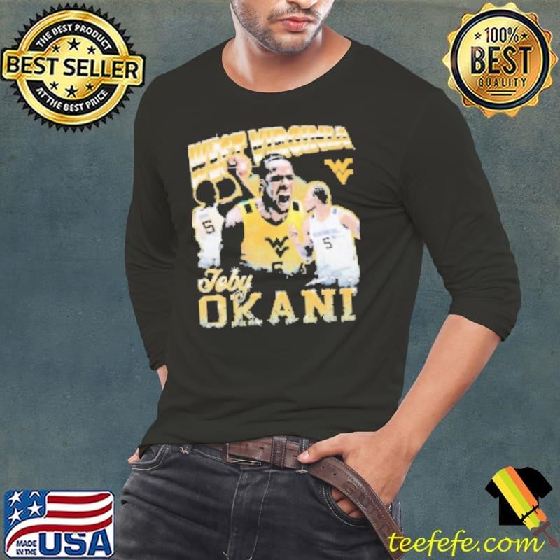 Toby Okani West Virginia 90s shirt