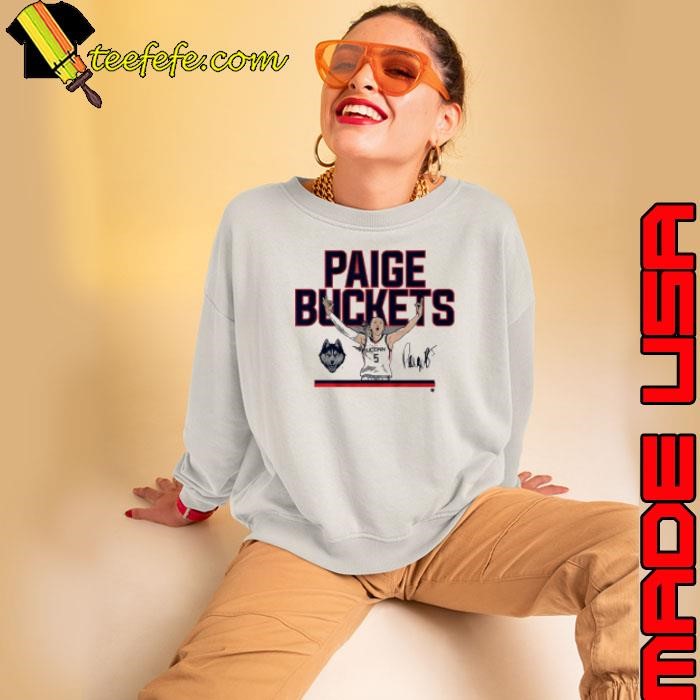 UConn Huskies Basketball Paige Bueckers Buckets signature Shirt
