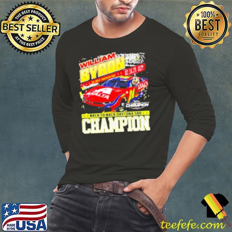 William Byron back to back Daytona 500 champion the great American race Shirt