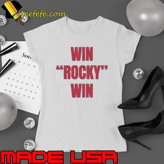 Win Rocky Win Ladies tee