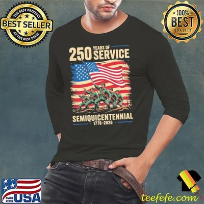 250 Years America Anniversary 250th Independence Day Usa Flag T-Shirt