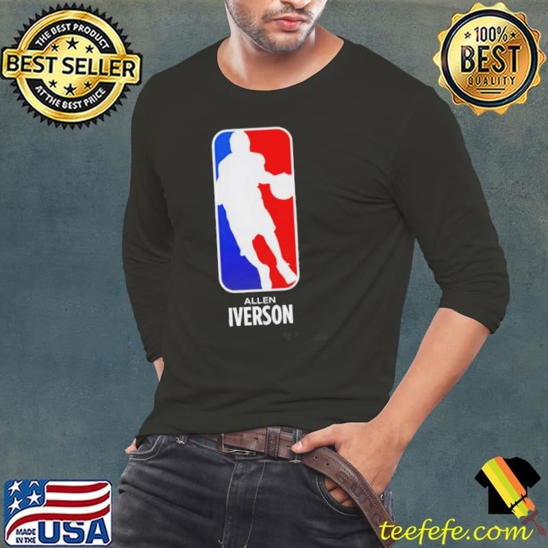 Allen Iverson NBA Logo Shirt
