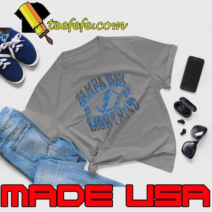 Awesome Tampa Bay Lightning Rink Arched Wordmark Shirt