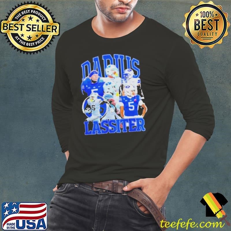 BYU Cougars Football Darius Lassiter Brigham Young University Graphics NIL 2025 shirt