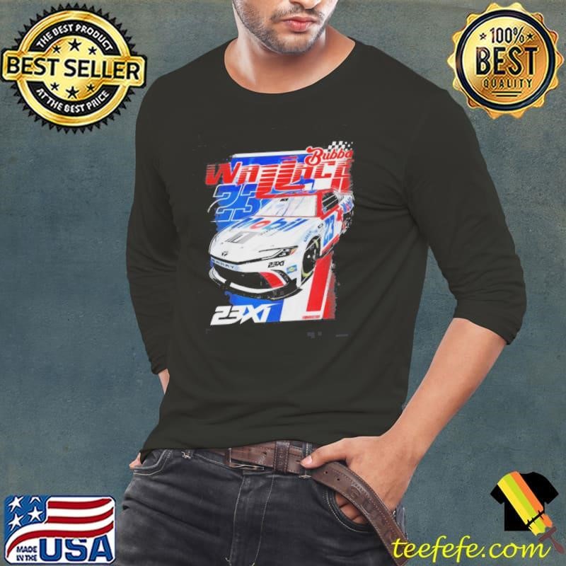 Bubba Wallace 23XI Racing Black Mobil 1 Car Shirt