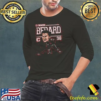 Connor Bedard Canadian professional ice hockey centre Chicago Cartoon T-Shirt