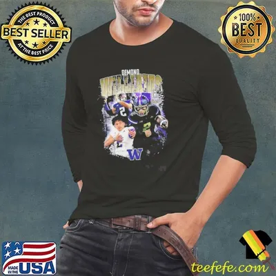 Demond Williams Jr. Washington Huskies Football Star Shirt