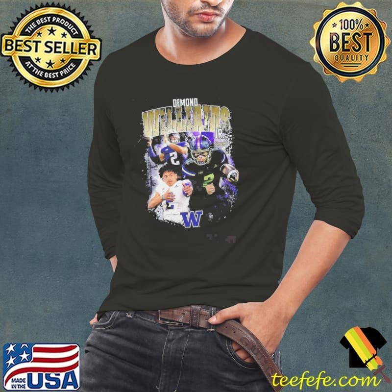 Demond Williams Jr. Washington Huskies Football Star Shirt