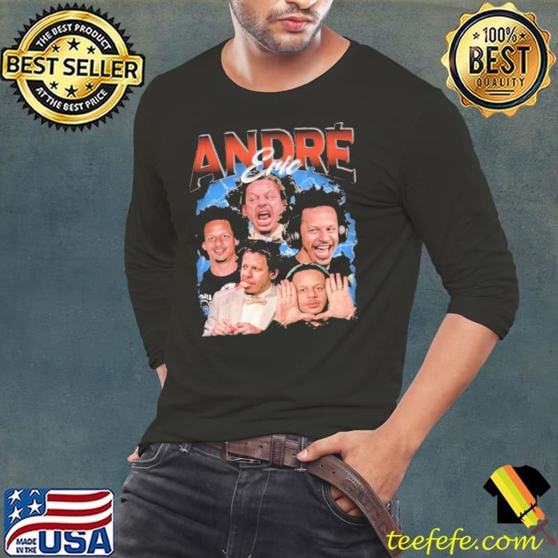 Eric André American comedian television host Bootleg Vintage Long Sleeve Tee