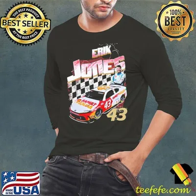 Erik Jones 43 American professional stock car racing driver T-Shirt