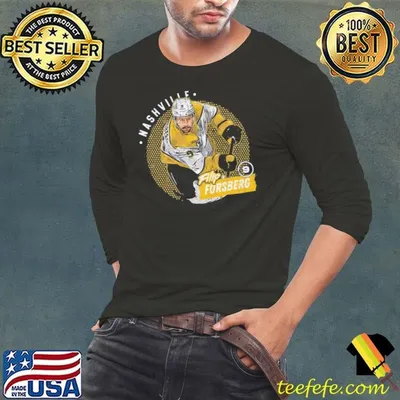 Filip Forsberg Nashville Dots Swedish professional ice hockey player T-Shirt