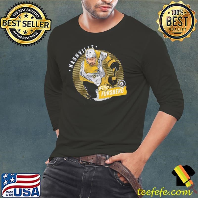 Filip Forsberg Nashville Dots Swedish professional ice hockey player T-Shirt