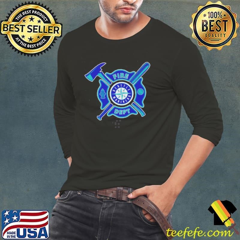 Fire Dept Seattle Mariners Baseball Shirt