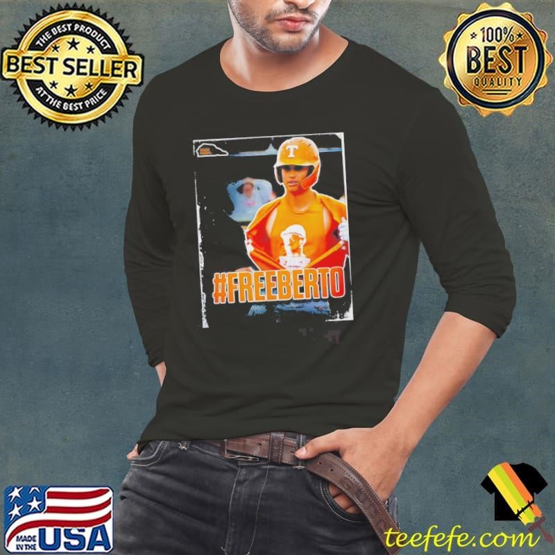 Free Berto Tennessee Baseball Long Sleeve Tee