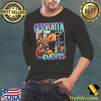Gervonta Davis American professional boxer Retro Collage T-Shirt