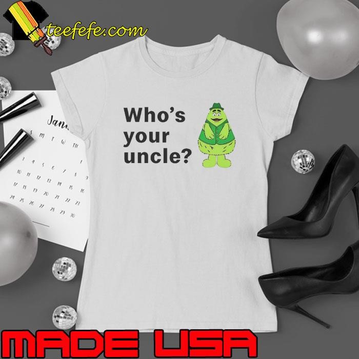 Grimace Whos Your Uncle Ladies tee