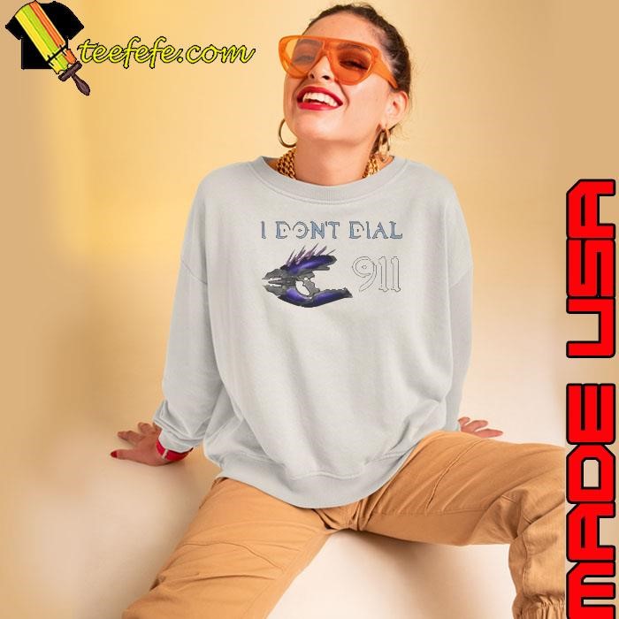 Halo Needler I Dont Dial 911 Sweatshirt