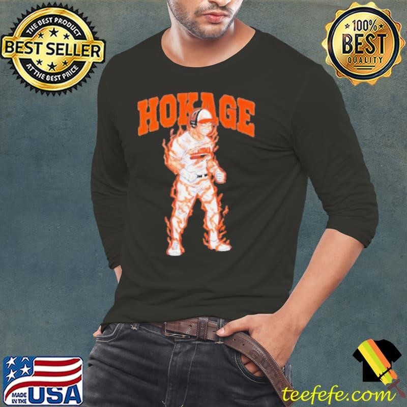 Hokage anime Oklahoma State Beavers baseball shirt