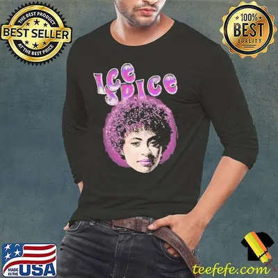 Ice Spice Big Face American rapper T-Shirt