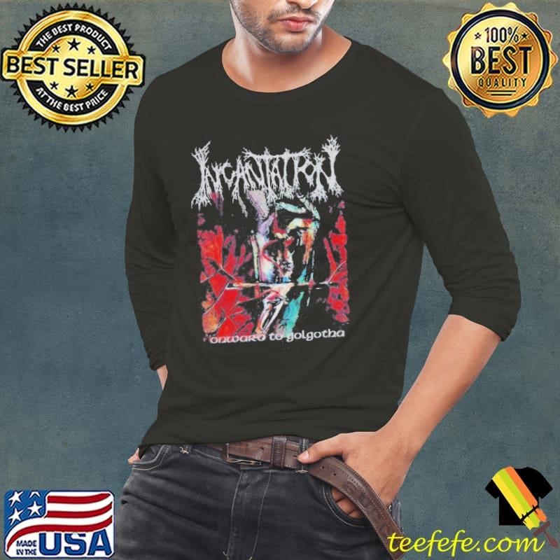 Incantation Onward To Golgotha Album Long Sleeve Tee
