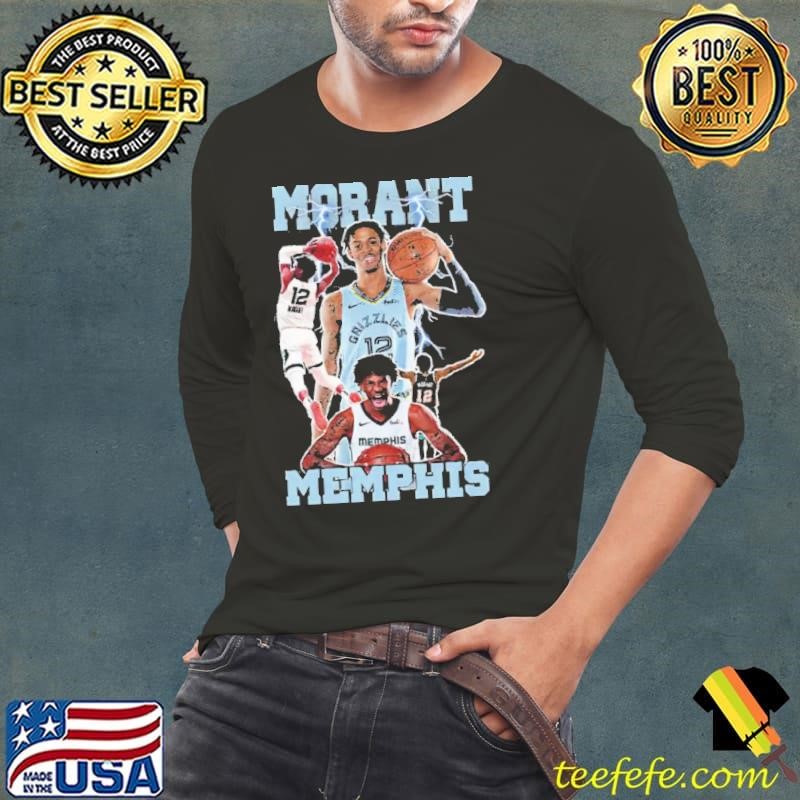 Ja Morant American professional basketball Collage Long Sleeve Tee