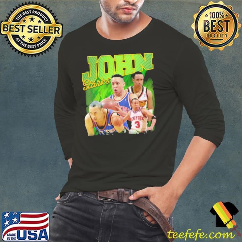 John Starks American former professional basketball player Long Sleeve Tee