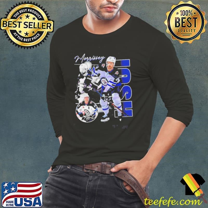 Josh Morrissey Winnipeg Jets NHL Players Lightning Effect Hockey Shirt