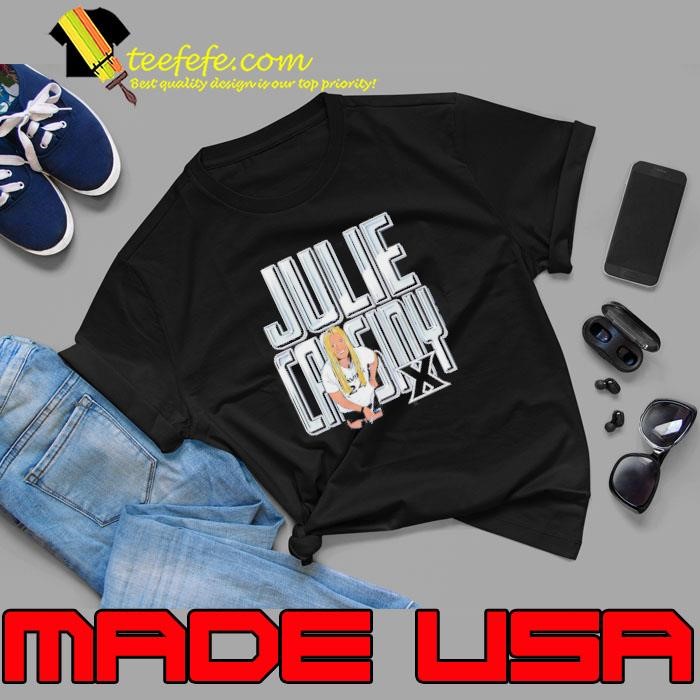 Julie Cassidy Xavier Musketeers Caricature shirt