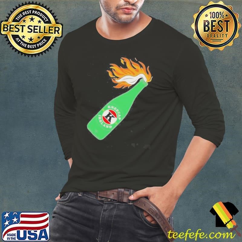 Kneecap Ireland Flaming Longneck Long Sleeve Tee