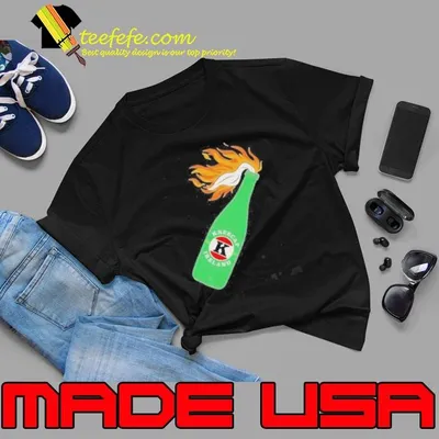 Kneecap Ireland Flaming Longneck Shirt