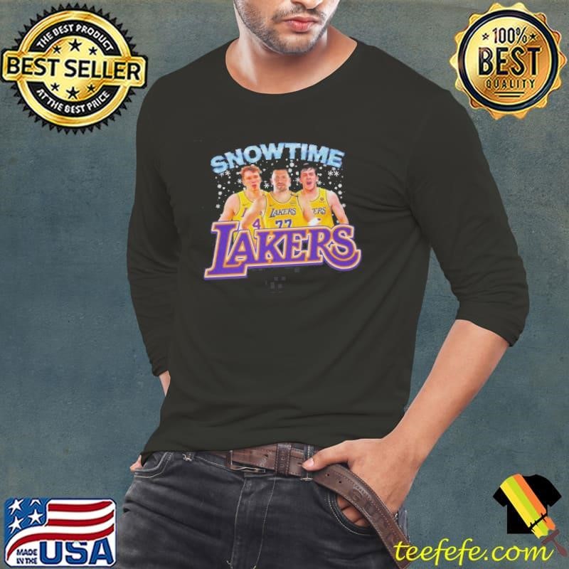 LA Lakers Snowtime Players Shirt