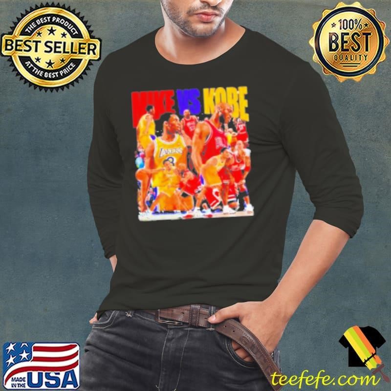 Lakers Kobe Bryant vs Bulls Michael Jordan Shirt