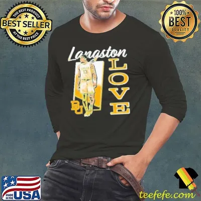 Langston Love Baylor Bears cartoon player Shirt