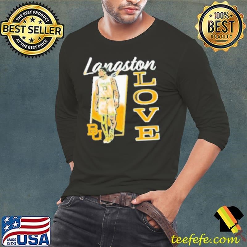 Langston Love Baylor Bears cartoon player Shirt