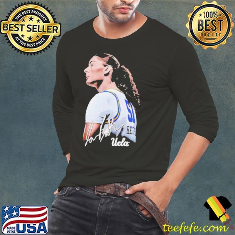 Lauren Betts UCLA basketball portrait signature shirt