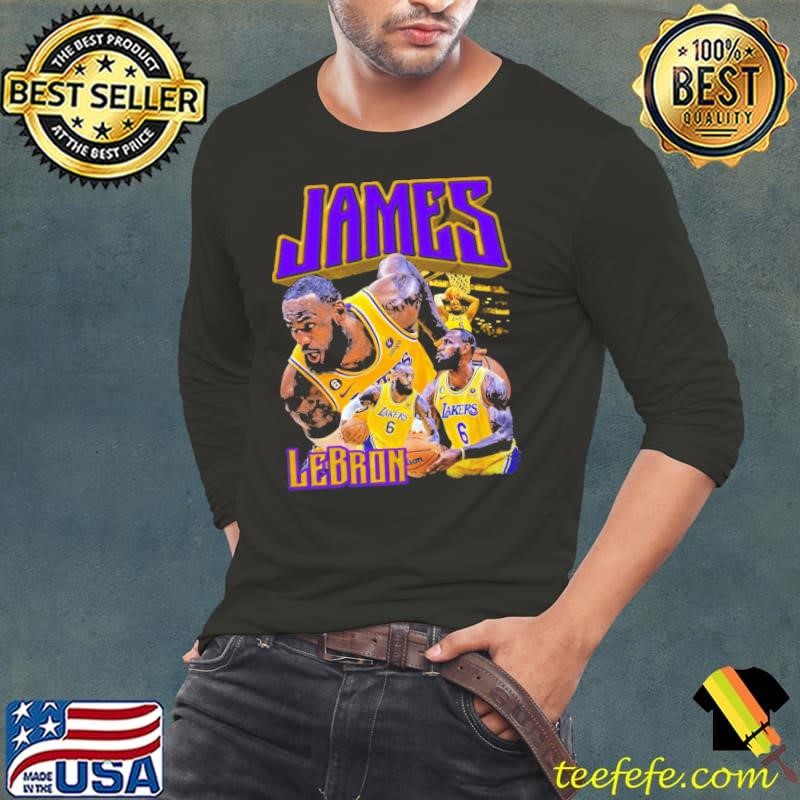 Lebron James American professional basketball Los Angeles Lakers Long Sleeve Tee