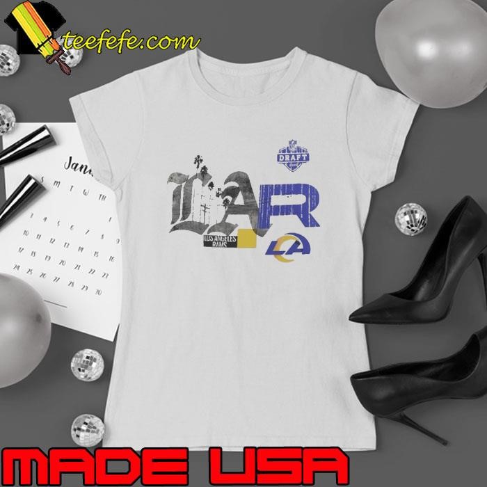 Los Angeles Rams 2025 NFL Draft Ladies tee