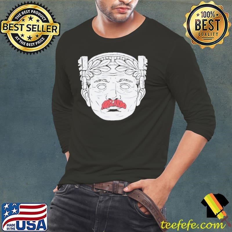 Manzarro Guardian Mustache Long Sleeve Tee