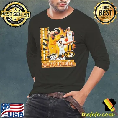 Mark Mitchell Mizzou Tigers 90s graphic shirt