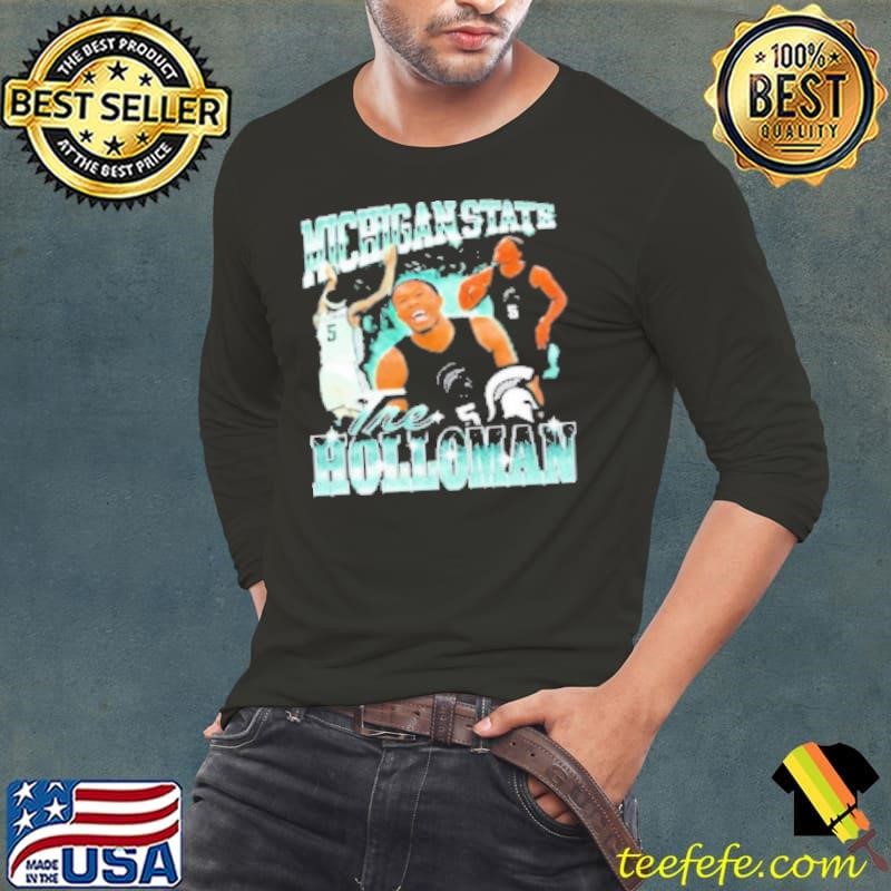Michigan State Trejuan Holloman 90S 2025 Shirt