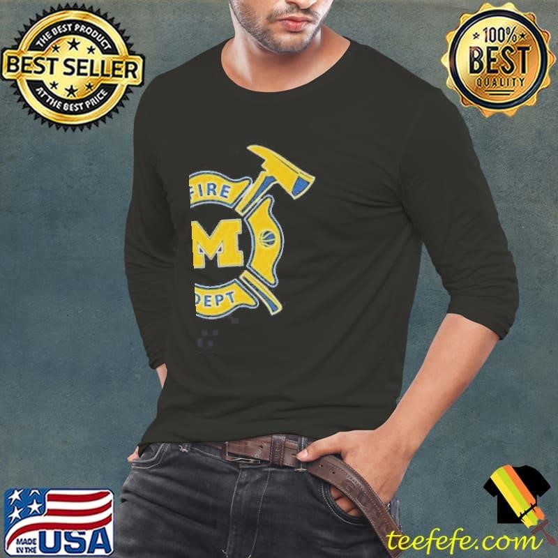 Michigan Wolverines Fire Dept Firefighters shirt