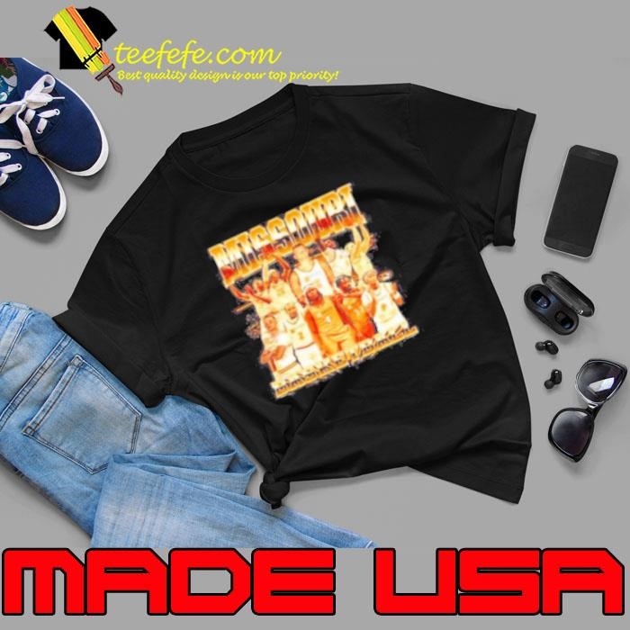 Missouri Tigers men’s basketball team collage graphic Unisex