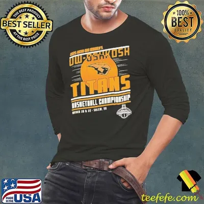 NCAA DIII Women’s UW Oshkosh Titans basketball Championship 2025 shirt