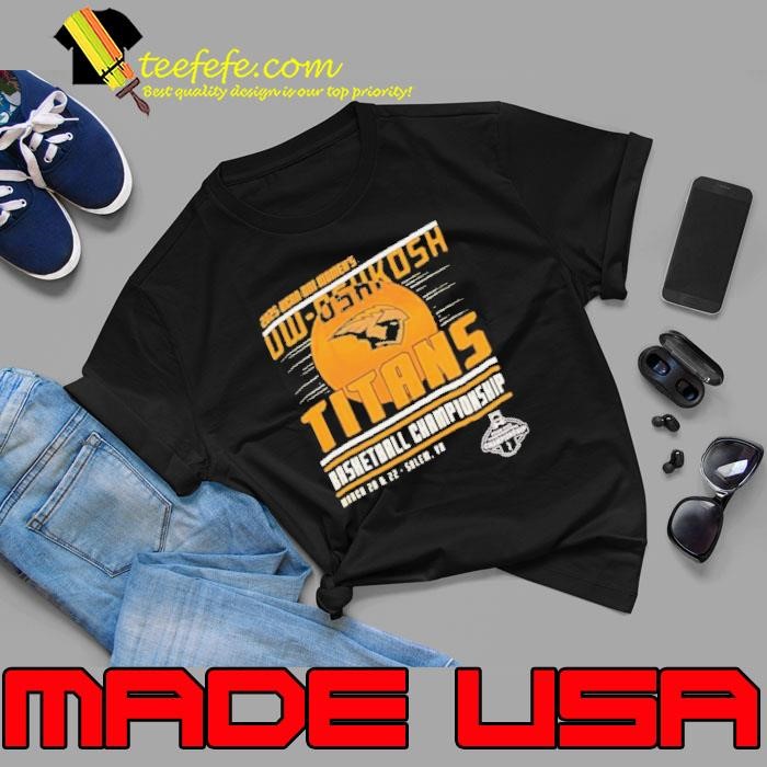 NCAA DIII Women’s UW Oshkosh Titans basketball Championship 2025 Unisex