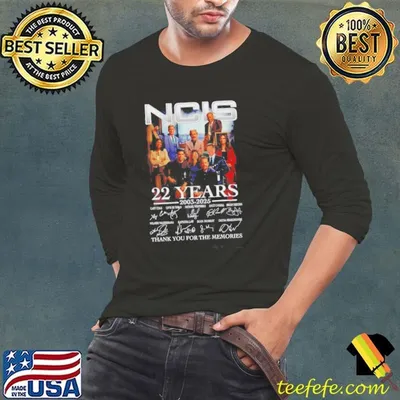 NCIS Movie 22 Years 2003 2025 Thank You For The Memories Shirt