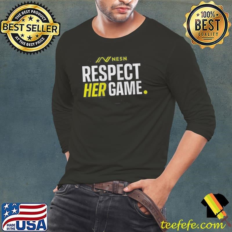 NESN Respect Her Game Long Sleeve Tee